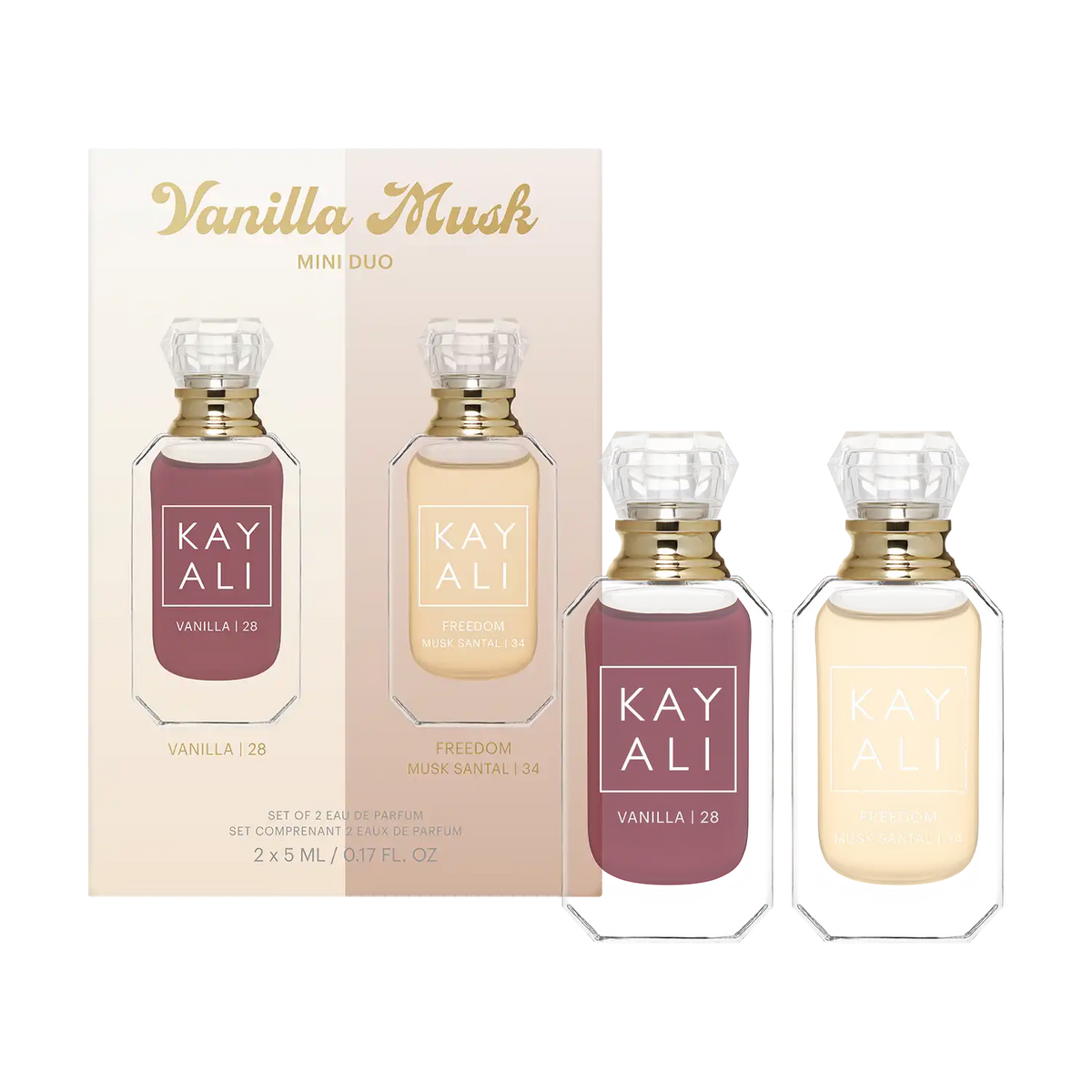 Vanilla musk Mini Duo Set