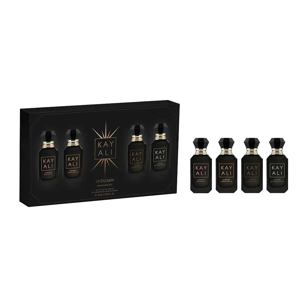 Oudgasm Miniature Set (Cafe, Rose, Tobacco, Vanilla)